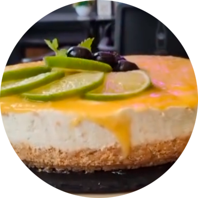 cheesecake de lima cafeteria Ritual Narón