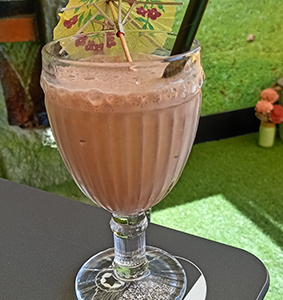 Frappe de chocolate cafetería Ritual Narón