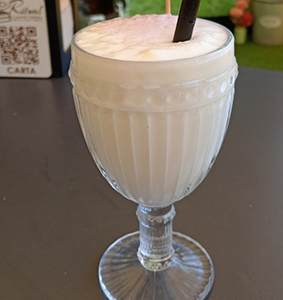 Frappe de vainilla cafetería Ritual Narón