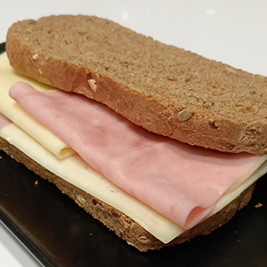 sandwich mixto cafeteria Ritual Narón