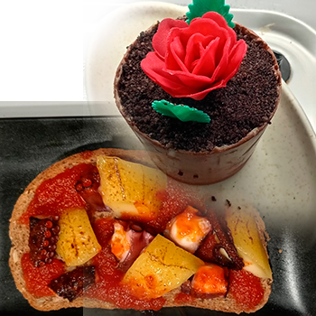 tosta_pulpeira_y_maceta_de_chocolate_rellena_cafeteria_ritual_Naron